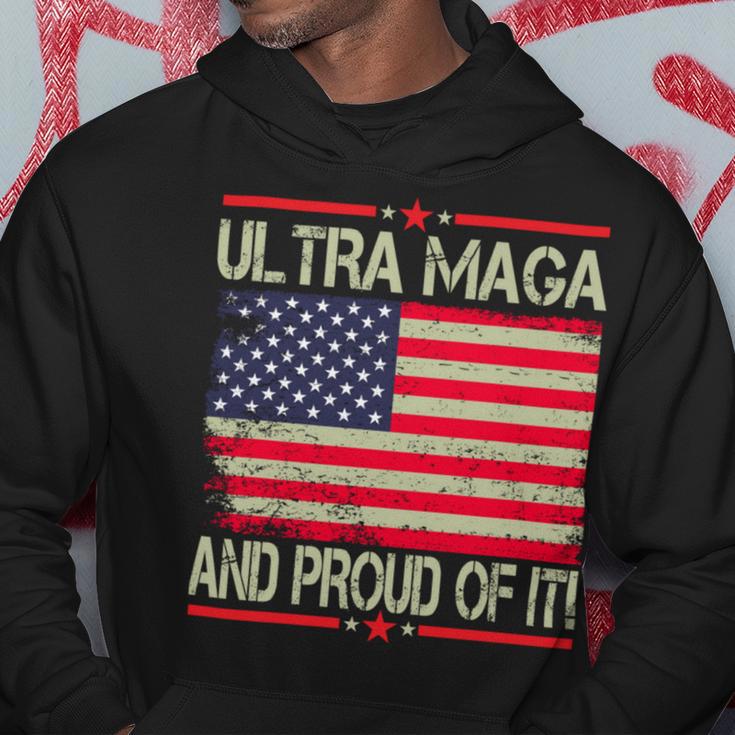 Vintage Ultra Maga And Proud Of It V2 Hoodie Funny Gifts