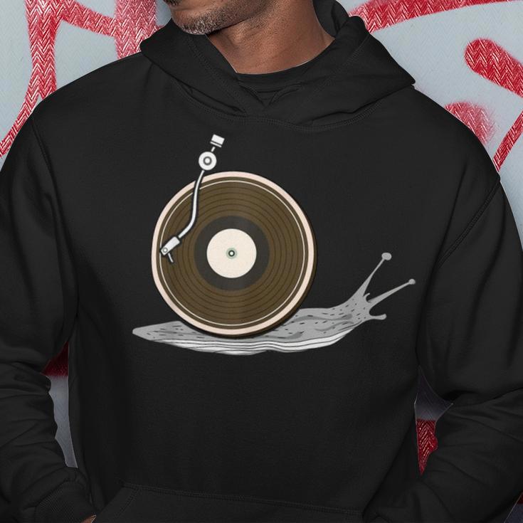 Vinyl Snail Vinyl Records Dj Vinyl Slug Lp Collector 155 Trending Shirt Hoodie Funny Gifts