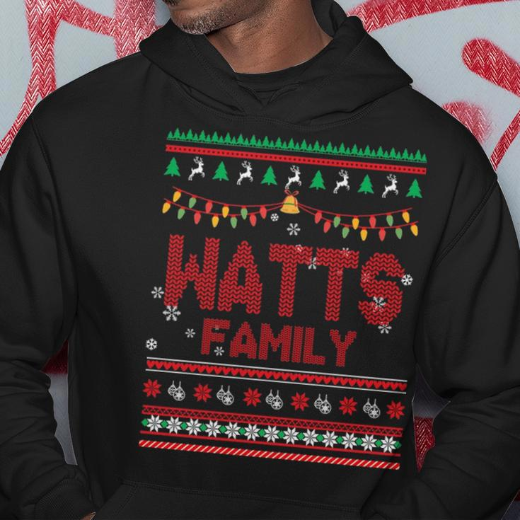 Watts Name Gift Watts Family Hoodie Funny Gifts