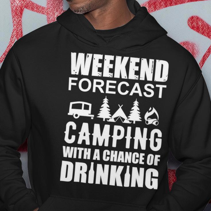 Weekend Forecast Camping With A Chance 21 Shirt Hoodie Funny Gifts