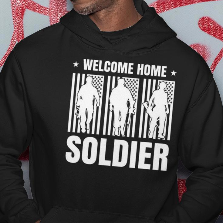 Welcome Home Soldier - Usa Warrior Hero Military Hoodie Unique Gifts