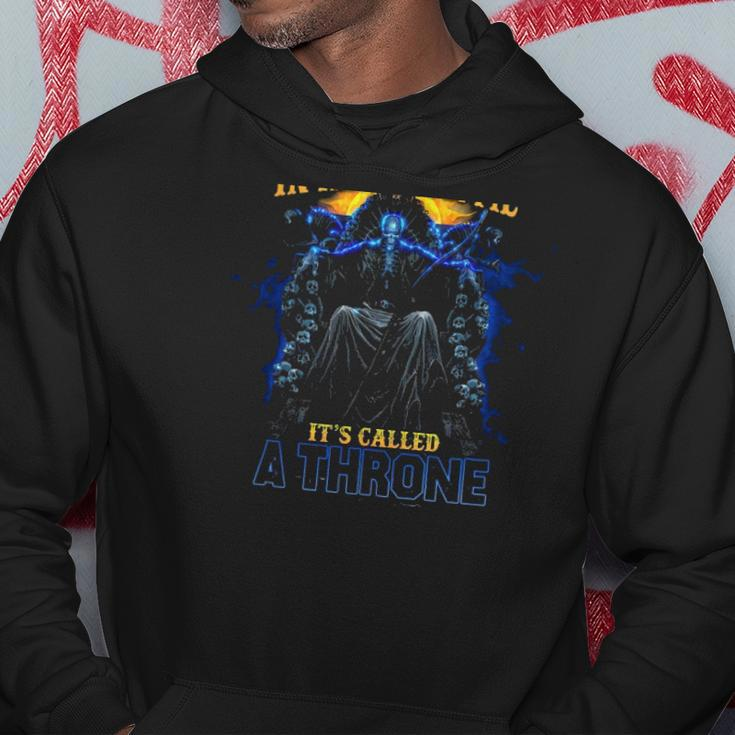Yes I Know Theres A Special Place In Hell For Me Its Called A Throne Funny Skeleton Hoodie Unique Gifts
