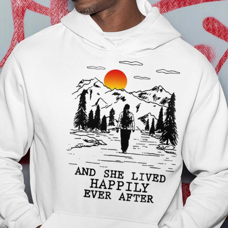 And She Lived Happily Ever After Hoodie Unique Gifts