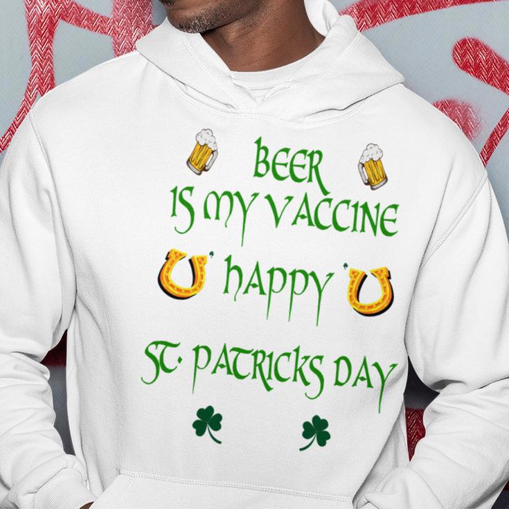 Beer Is My Vaccine Funny St Patricks 608 Shirt Hoodie Funny Gifts