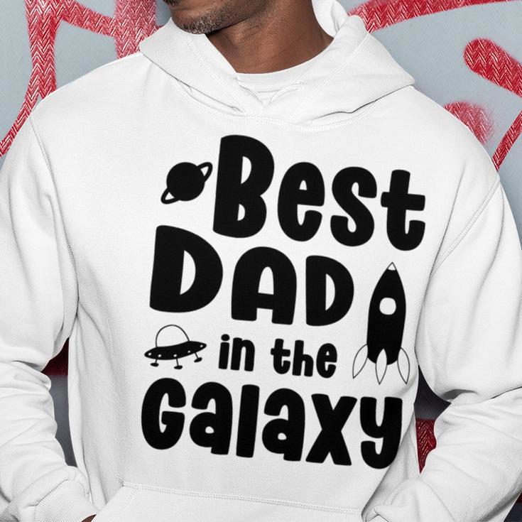 Best Dad In The Galaxy Fathers Day Gift Fathers Gift Dads Gift Hoodie Funny Gifts