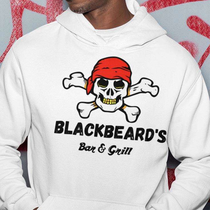 Blackbeards Bar Grill Hoodie Funny Gifts