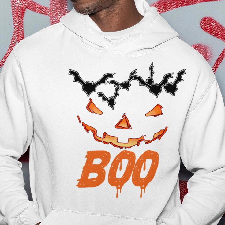 Boo Scary Pumpkin Face Hoodie Funny Gifts