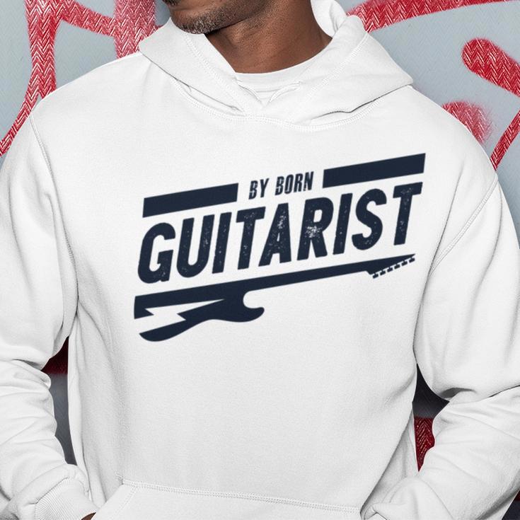 By Born Guitarist Hoodie Funny Gifts