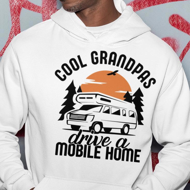 Cool Grandpas Drive A Mobile Home Hoodie Funny Gifts