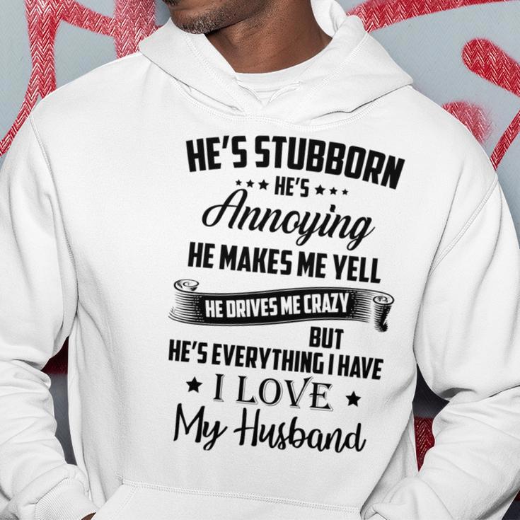 Family I Love My Husband Hoodie Funny Gifts