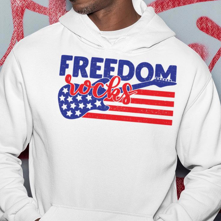 Freedom Rocks Musician Guitarist 721 Shirt Hoodie Funny Gifts