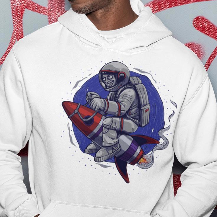 Funny Astronaut Monkey V4 Hoodie Funny Gifts