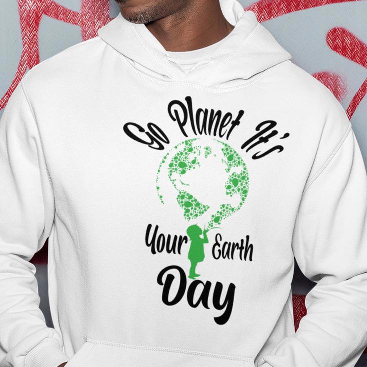 Go Planet Its Your Earth Day Hoodie Funny Gifts