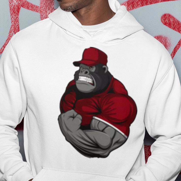 Gorilla Muscle Hoodie Funny Gifts