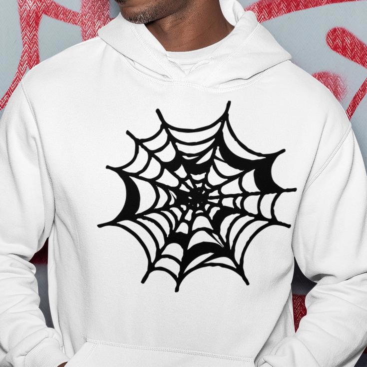 Halloween Spider Web Pattern Hoodie Funny Gifts