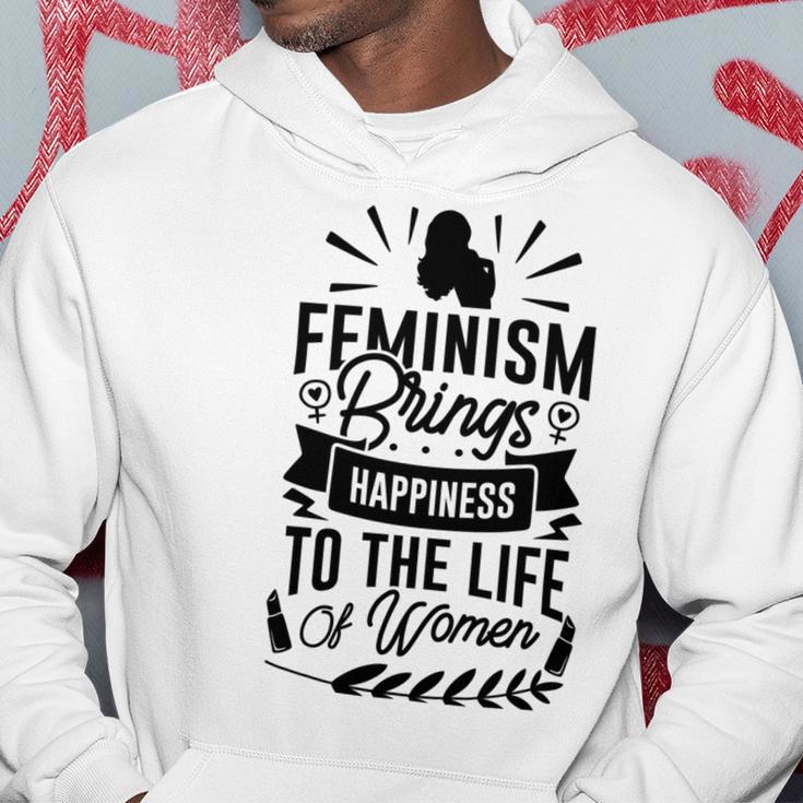 Happy Feminist Hoodie Funny Gifts