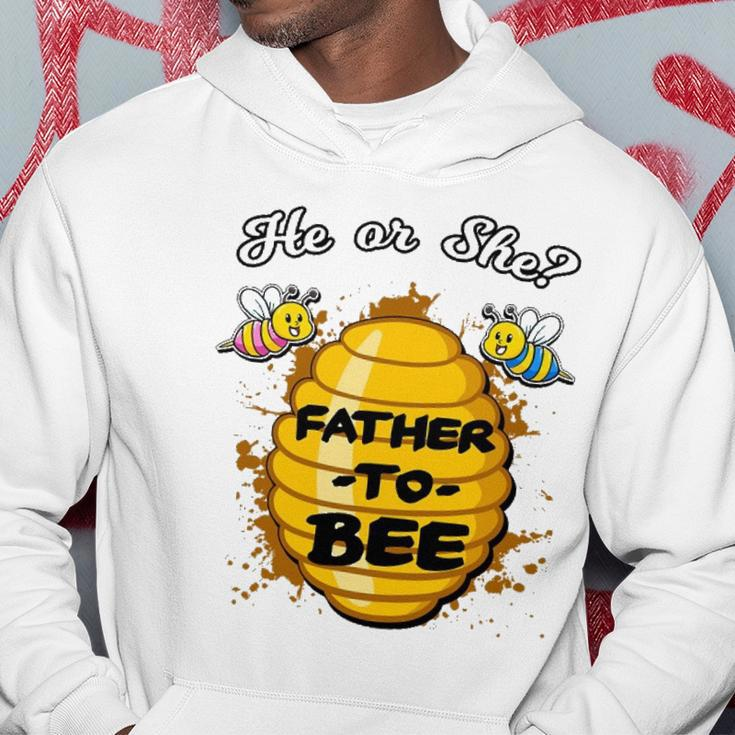 He Or She Father To Bee Gender Baby Reveal Announcement Hoodie Unique Gifts