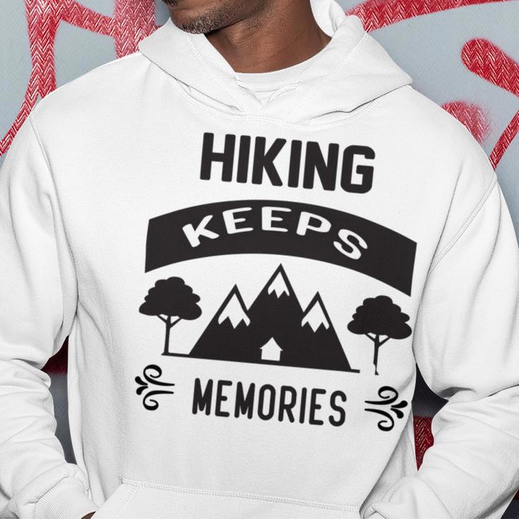 Hiking Keeps Memories Gifts For Who Loves Hiking Hunting V2 Hoodie Funny Gifts