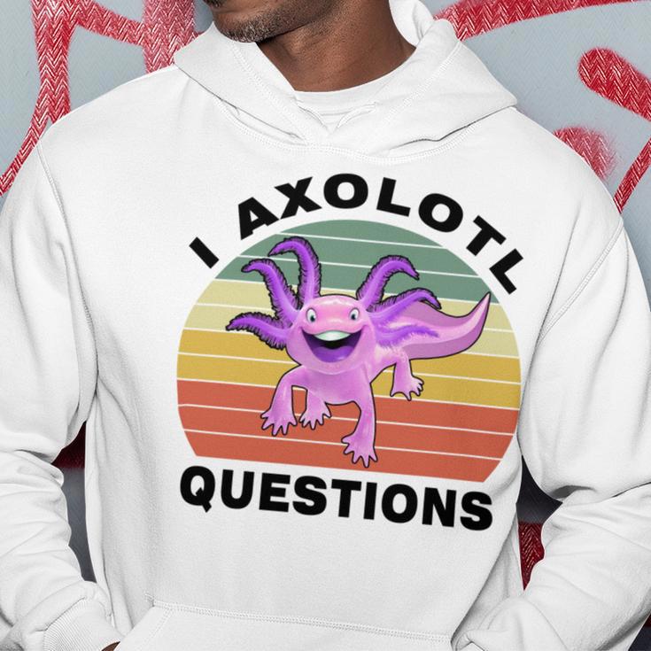 I Axlotl Questions Cute Axlotl V2 Hoodie Funny Gifts