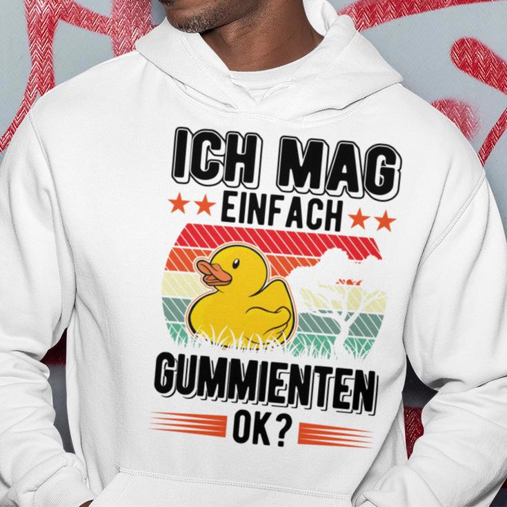 Ich Mag Einfach Gummienten Badeente Hoodie Funny Gifts