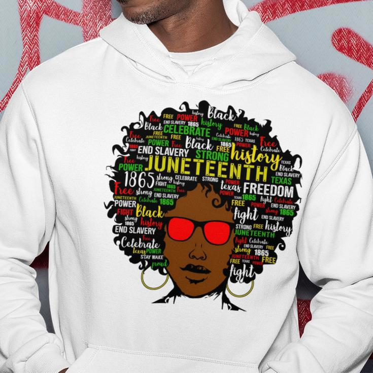 Juneteenth Black Woman Tshirt Hoodie Unique Gifts