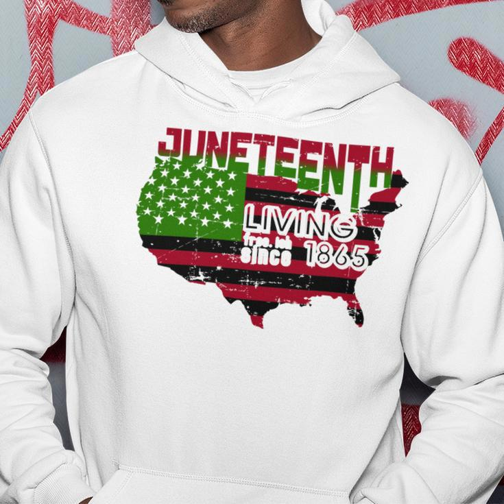 Juneteenth Living FreeIsh Since 1865 Tshirt Hoodie Unique Gifts