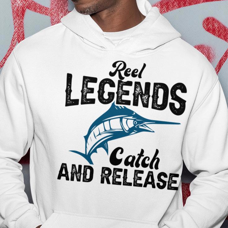 Loving Fish Reel Legends Catch And Release Hoodie Funny Gifts