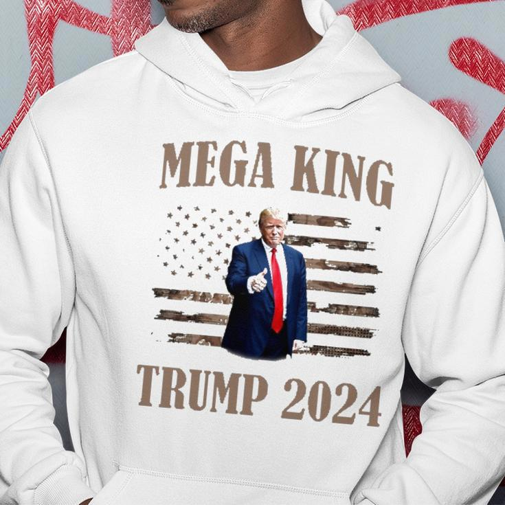 Mega King Mega King Trump 2024 Donald Trump Hoodie Unique Gifts