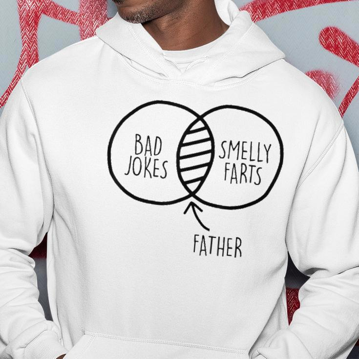 Mens Funny Gift For Fathers Day Tee Father Mix Of Bad Jokes Hoodie Unique Gifts