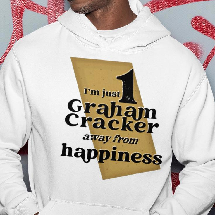 One Graham Cracker Happiness Graham Cracker Lover Gift Hoodie Unique Gifts