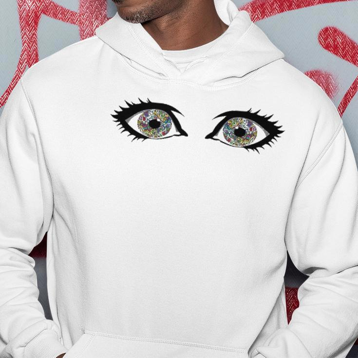 Psychedelic Eyeball Trippy Eyes Hoodie Unique Gifts