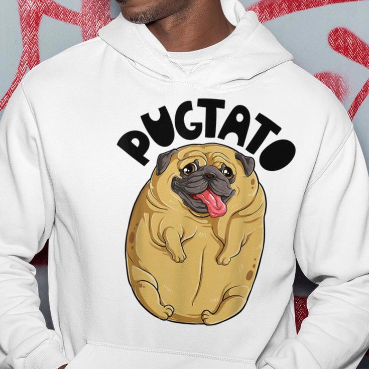 Pugtato Pug Potato Dog Lovers Costume Funny Meme Gifts Hoodie Funny Gifts