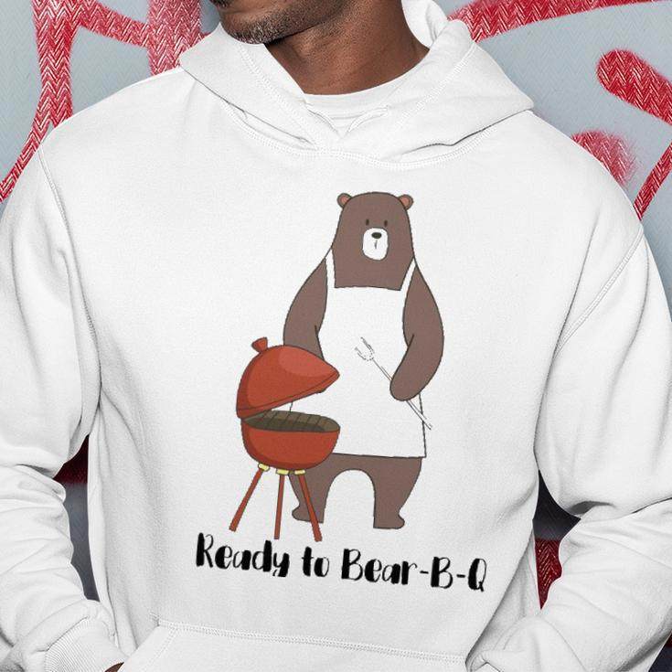 Ready To Bear B Q Funny Bbq Bear Hoodie Unique Gifts
