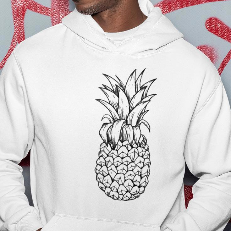 Retro Pineapple 80S Tropical Fruit Lover Gift Hoodie Unique Gifts
