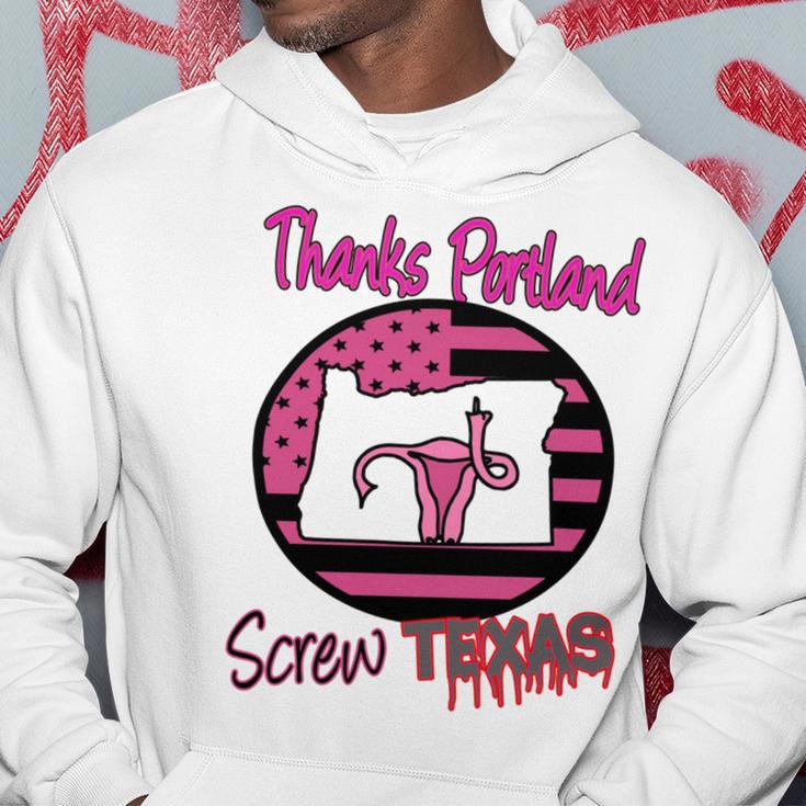 Thanks Portland Screw Texas Mind Your Own Uterus Hoodie Funny Gifts