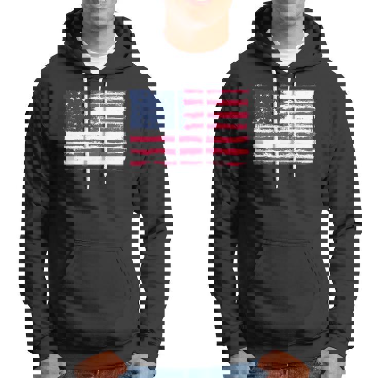 American Flag Betsy Rosswith 13 Stars For Protesters Hoodie