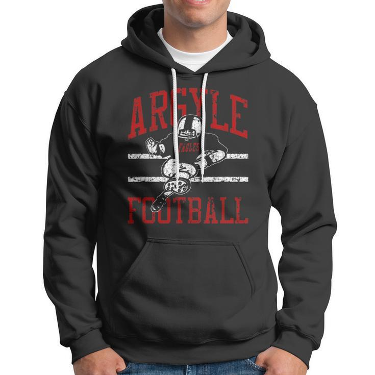 Argyle Eagles Fb Player Vintage Football Hoodie