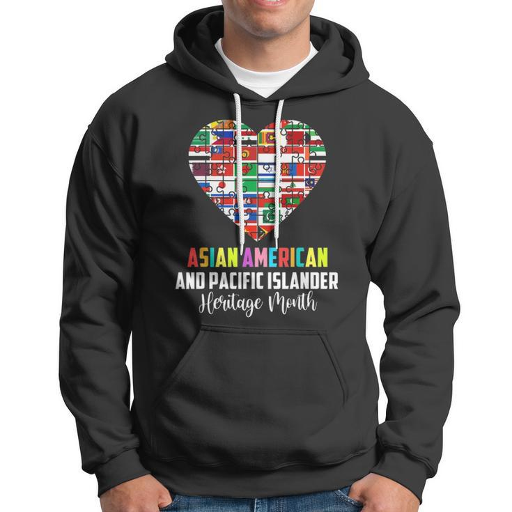 Asian American And Pacific Islander Heritage Month Heart Hoodie