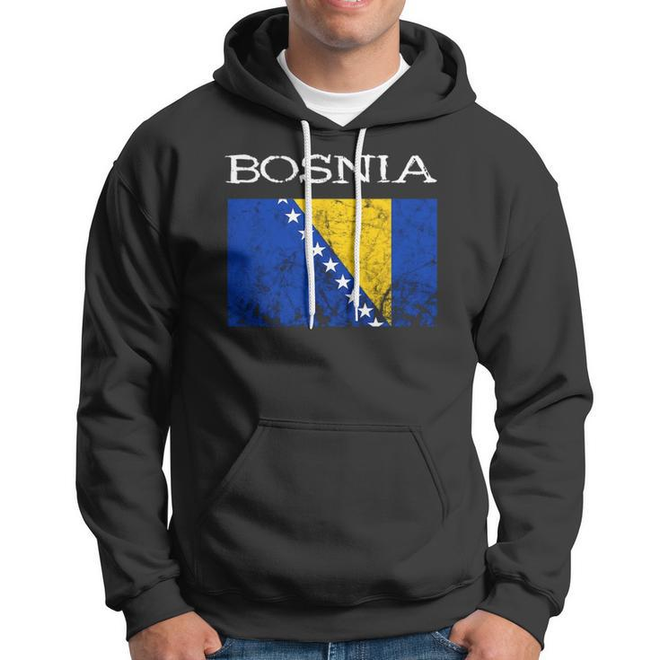 Bosnia-Herzegovina Bosnian Flag Bosnian Pride Bosnian Roots Hoodie