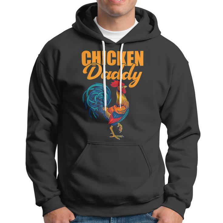 Chicken Chicken Chicken Daddy Chicken Dad Farmer Poultry Farmer V4 Hoodie