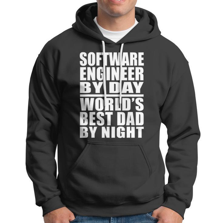 Dad Tee Software Engineer Best Dad Fathers Day Gift Hoodie