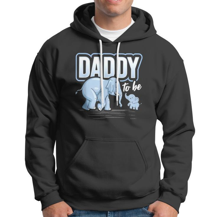 Daddy To Be Elephant Baby Shower Pregnancy Fathers Day Hoodie