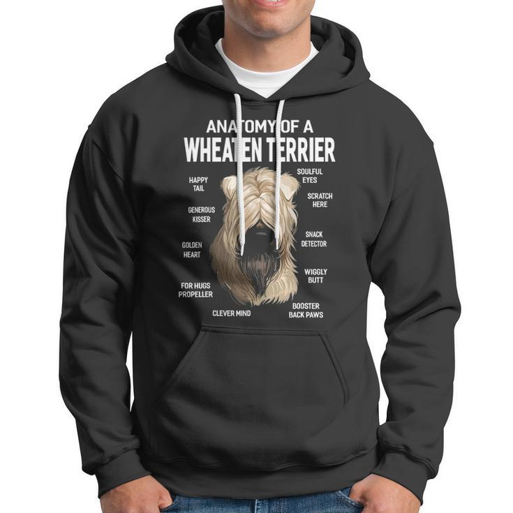 Dogs 365 Anatomy Of A Soft Coated Wheaten Terrier Dog Hoodie
