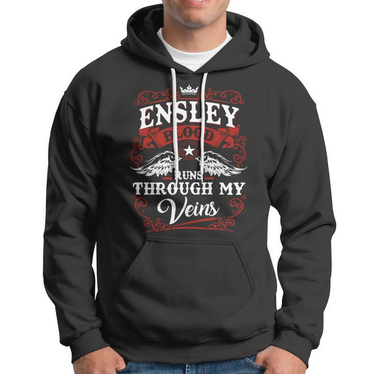 Ensley Name Shirt Ensley Family Name V3 Hoodie