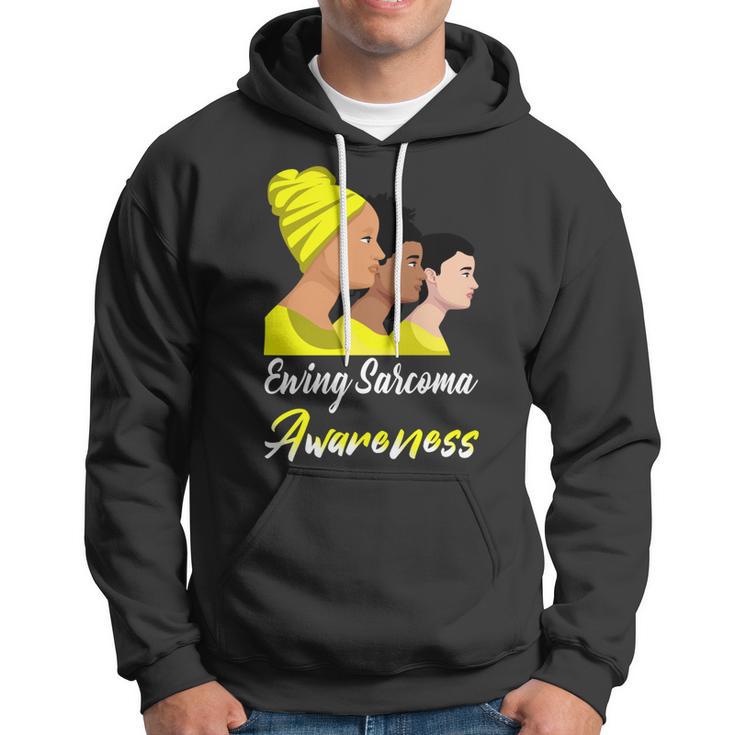 Ewings Sarcoma Awareness Yellow Women Ewings Sarcoma Ewings Sarcoma Awareness Hoodie