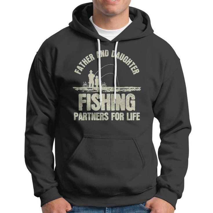 Father & Daughter Fishing Partners - Fathers Day Gift Hoodie