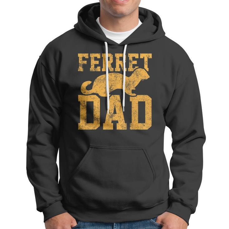 Ferret Dad Papa Father Vintage Hoodie