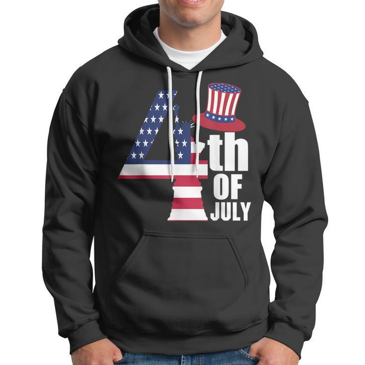 Fourth Of July United States Of America Us Flag 4Th Of July Hoodie