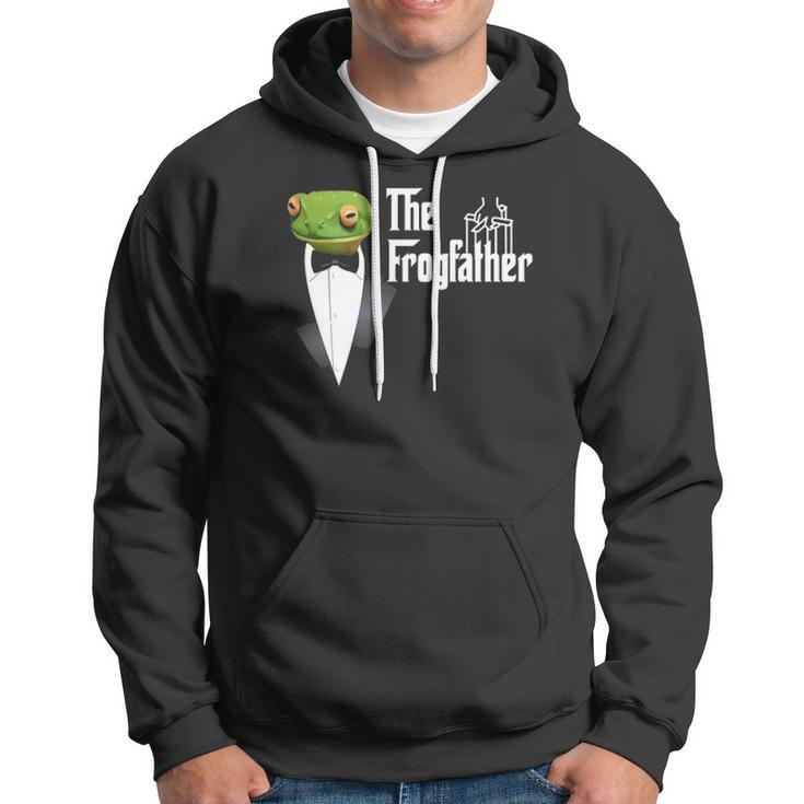 Frog Father Or Frogfather For Frogs Fan Frog Lovers Hoodie