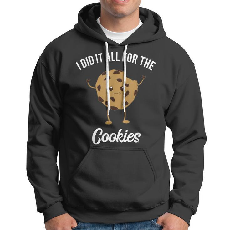 Funny Chocolate Chip Cookie Meme Quote 90S Kids Food Joke Hoodie